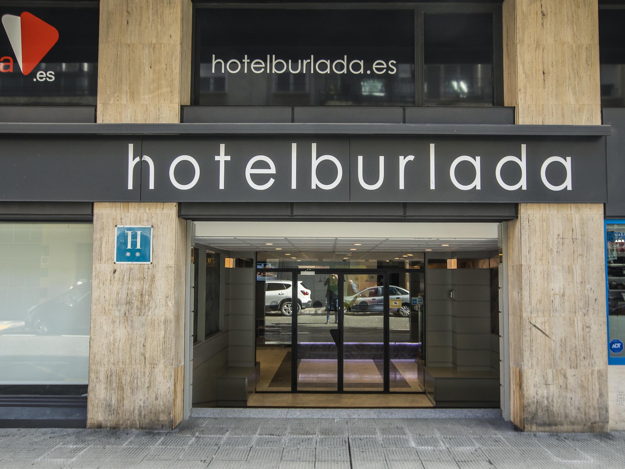 Hotel Burlada Eksteriør billede