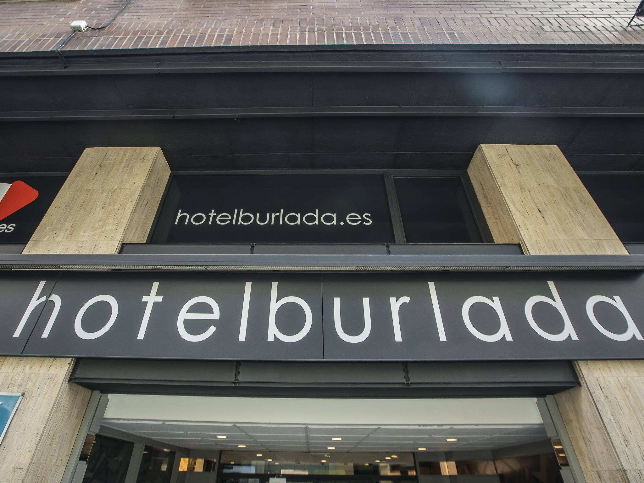 Hotel Burlada Eksteriør billede